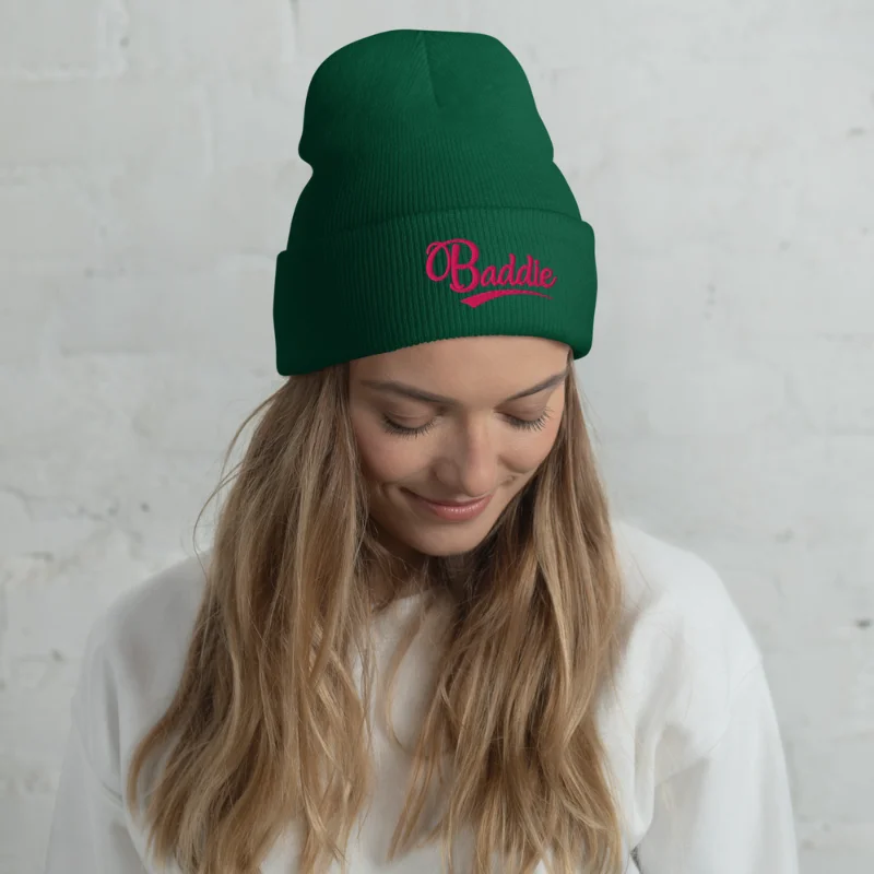 Baddie Embroidered Beanie - Image 6