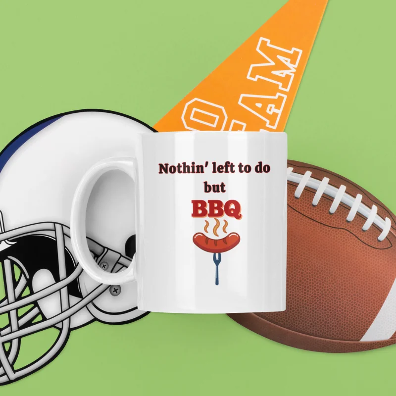 BBQ Glossy Mug