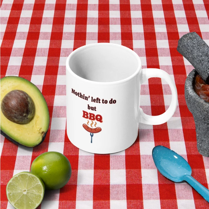 BBQ Glossy Mug - Image 2