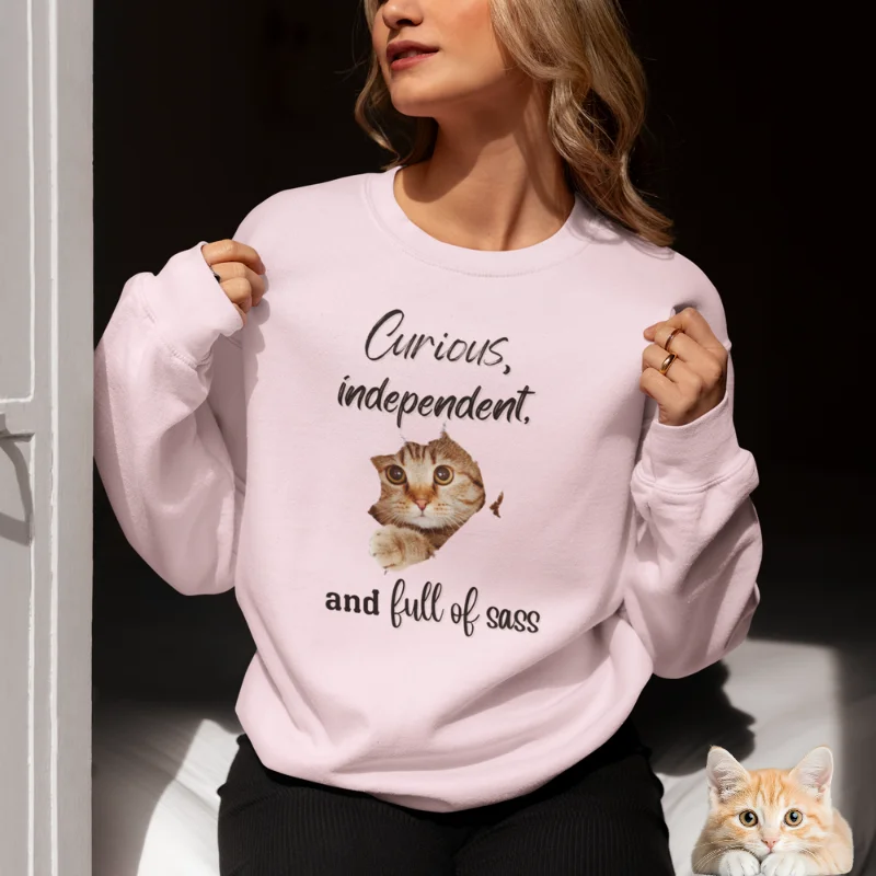 Cat Sweatshirt - Image 4