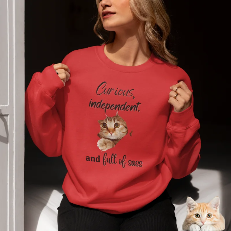 Cat Sweatshirt - Image 5
