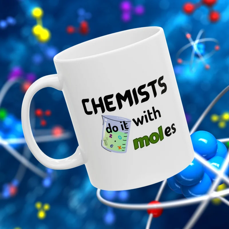 Chemist Glossy Mug - Moles