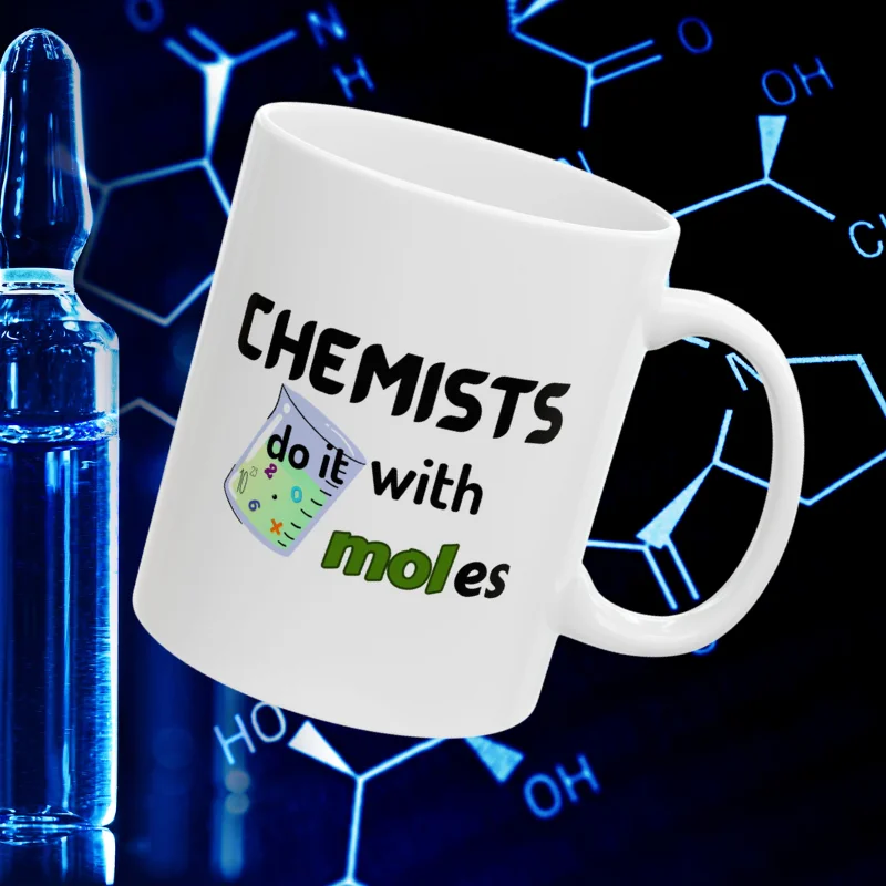 Chemist Glossy Mug - Moles - Image 2