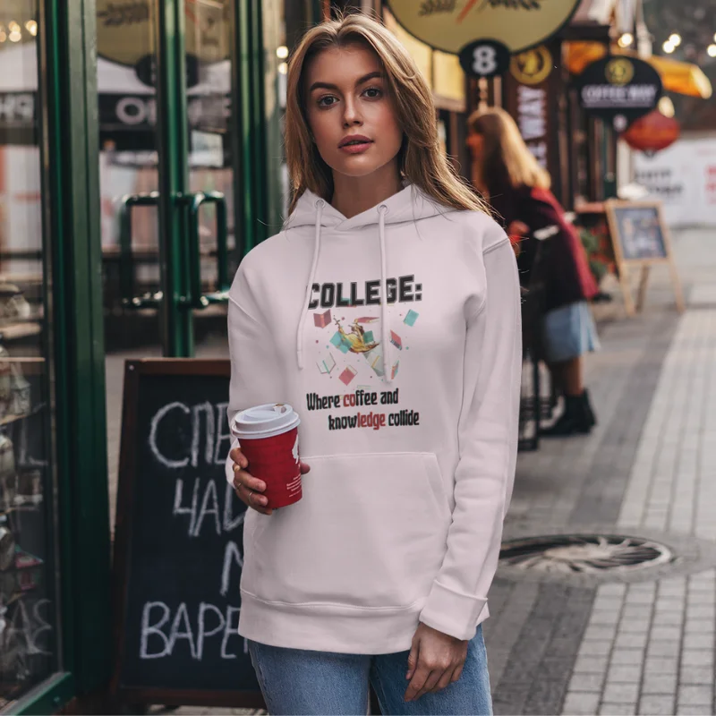 College-Coffee Hoodie