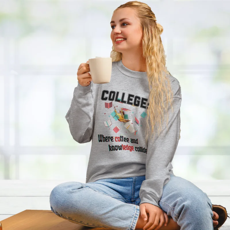 College-Coffee Sweatshirt
