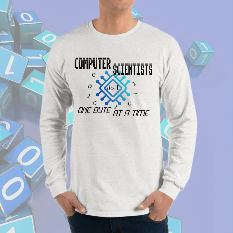 Computer Scientist Long-Sleeve Tee - Image 2