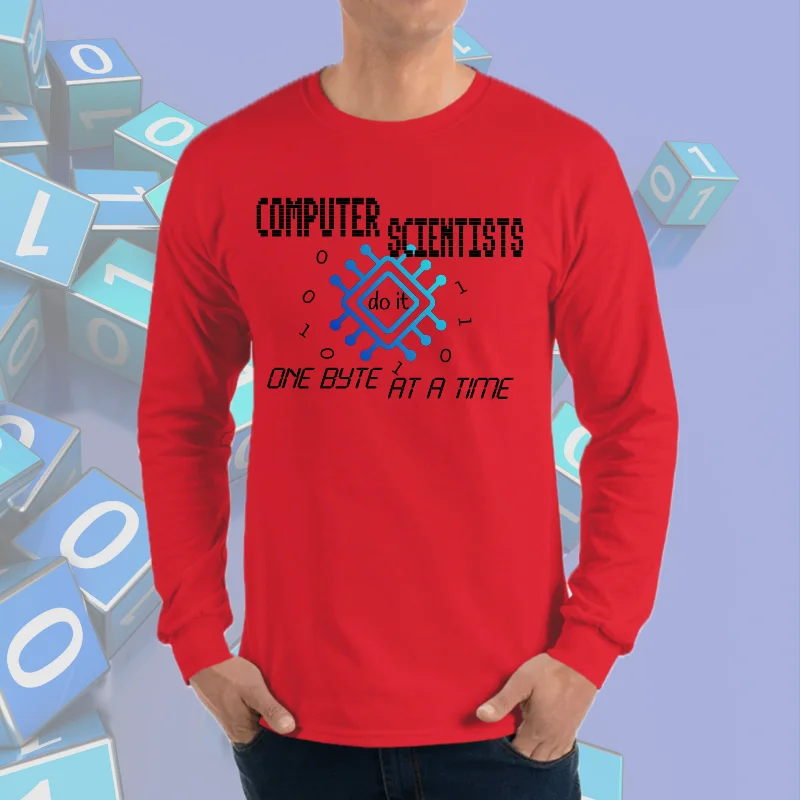 Computer Scientist Long-Sleeve Tee - Image 4