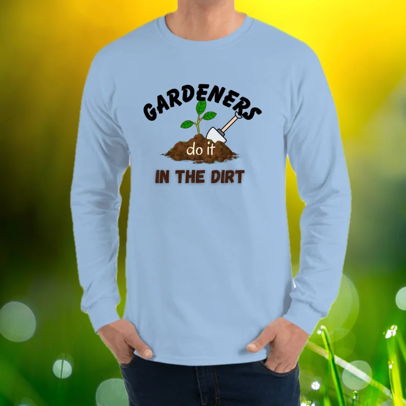 Light Blue long-sleeve tee
