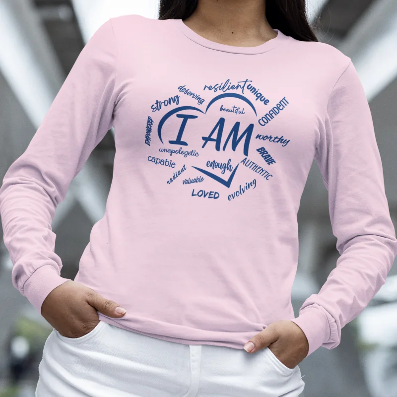 Light Pink Long-Sleeve Tee