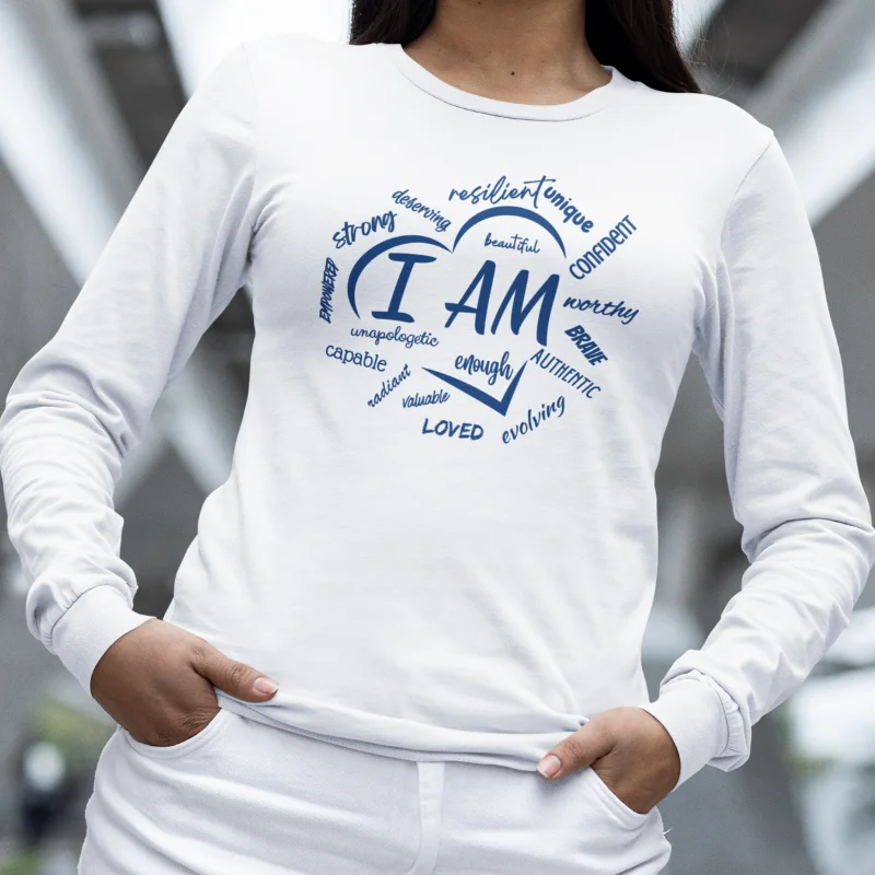 White Long-Sleeve Tee