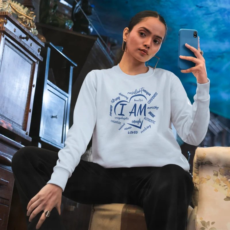 Light Blue Sweatshirt