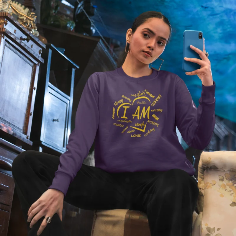 Purple Sweatshirt