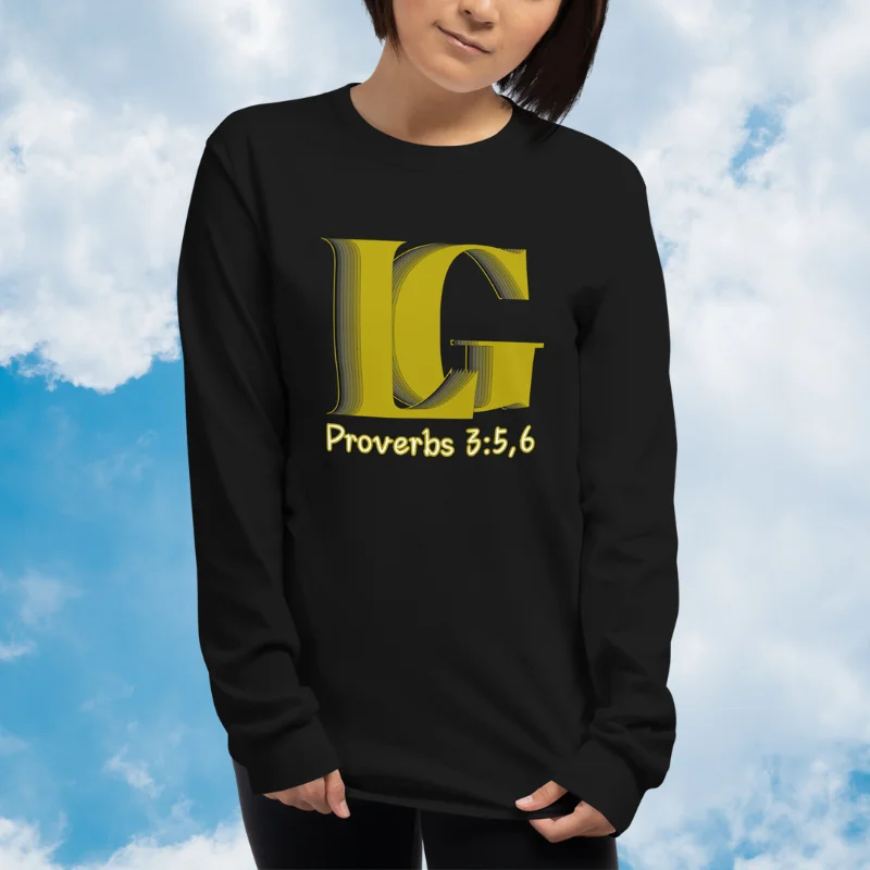 Let Go, Let God Long-Sleeve Tee - Image 3