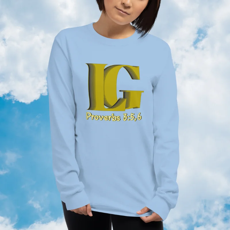 Let Go, Let God Long-Sleeve Tee - Image 5