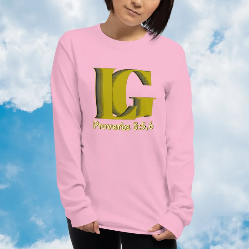 Let Go, Let God Long-Sleeve Tee - Image 6