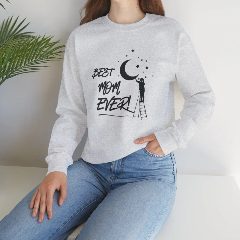 Best Mom Sweatshirt - Image 2