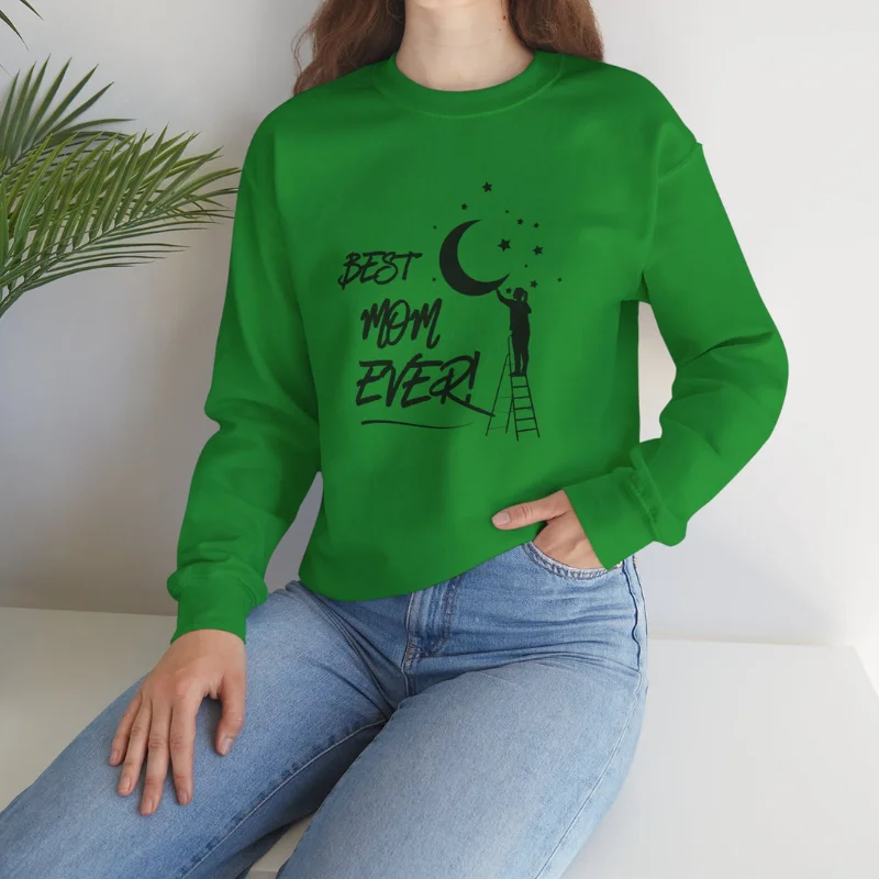 Best Mom Sweatshirt - Image 3