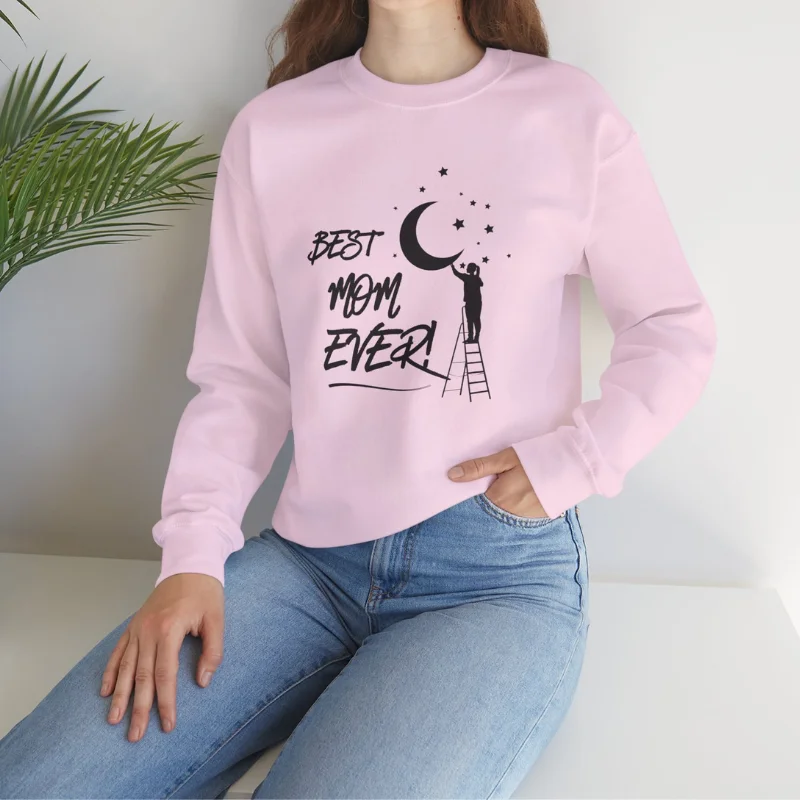 Best Mom Sweatshirt - Image 4