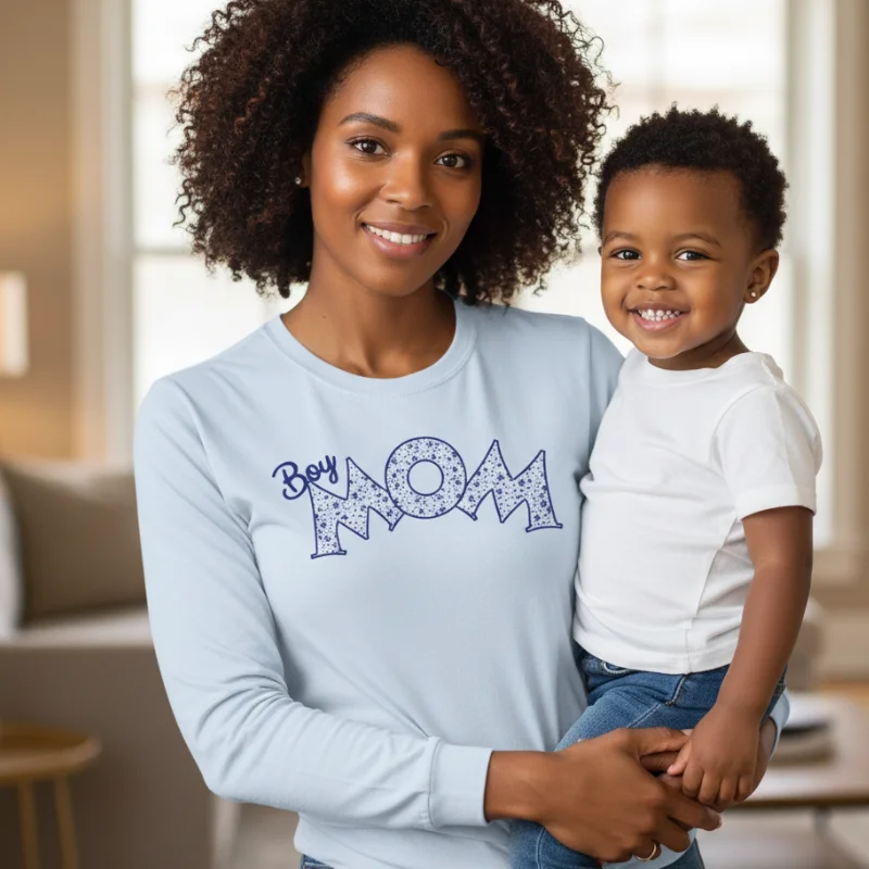 Light Blue Long-Sleeve Tee