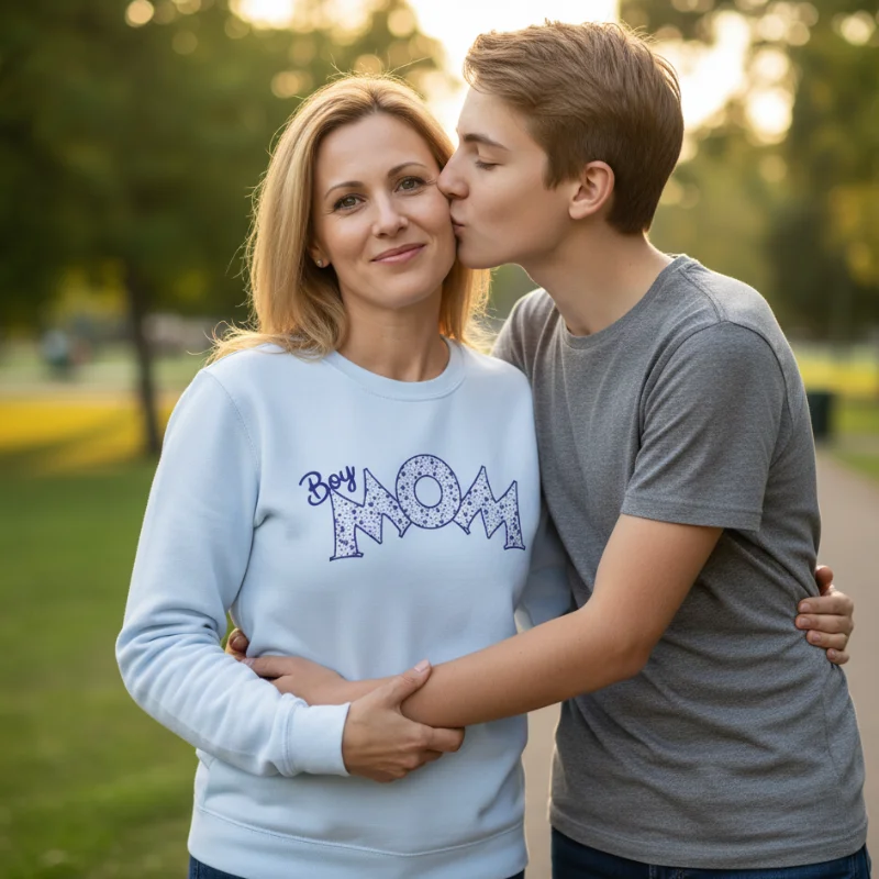 Light Blue Sweatshirt