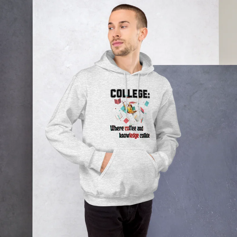 College-Coffee Hoodie - Image 2