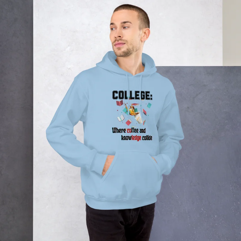 College-Coffee Hoodie - Image 4