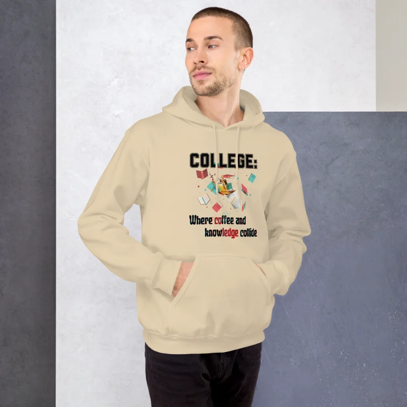 College-Coffee Hoodie - Image 5