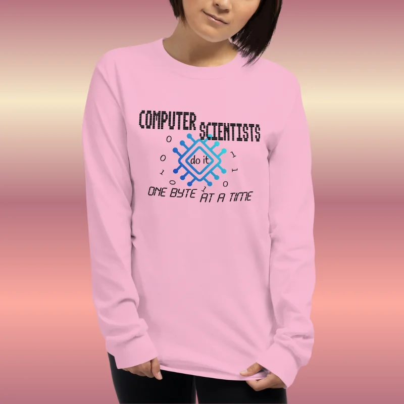 Computer Scientist Long-Sleeve Tee - Image 3