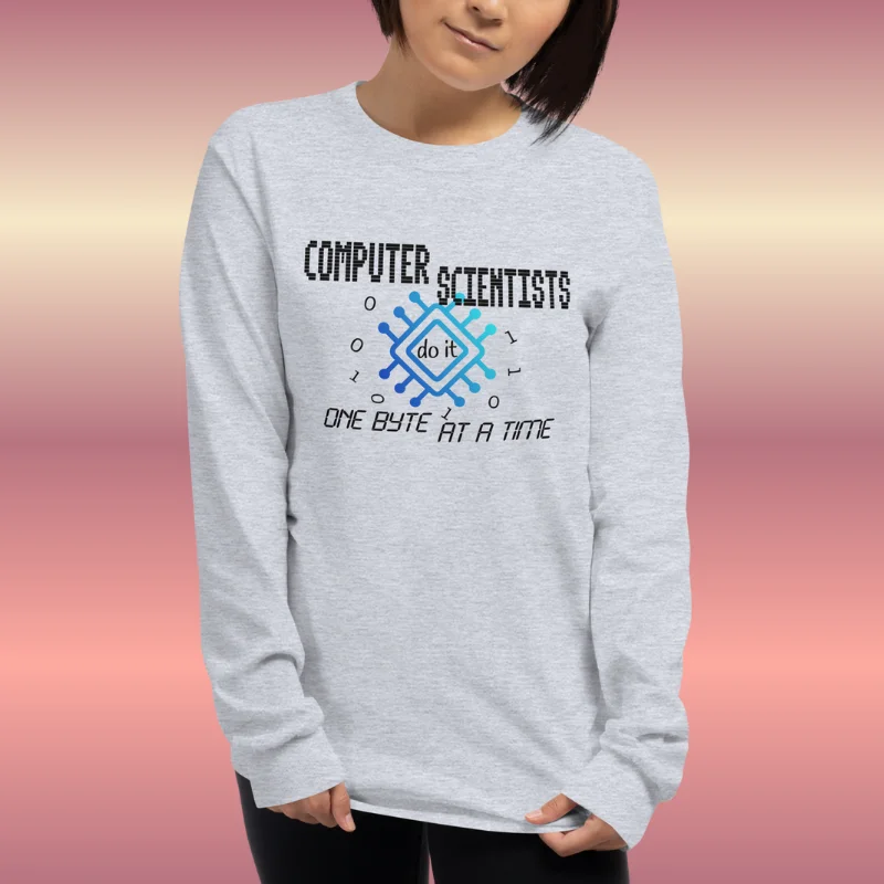 Computer Scientist Long-Sleeve Tee - Image 5