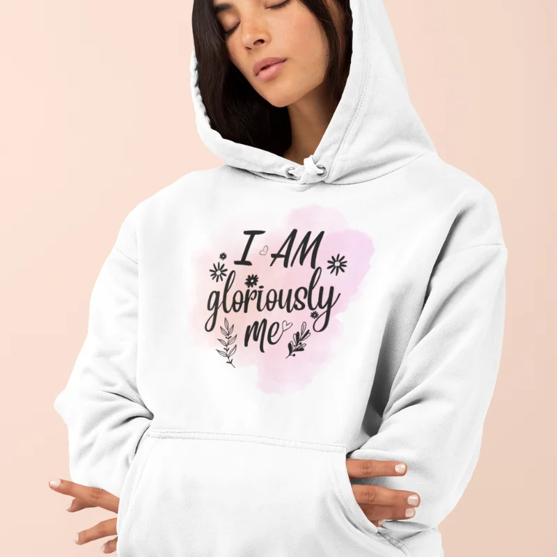 White hoodie