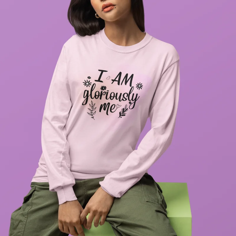 Light Pink long-sleeve tee