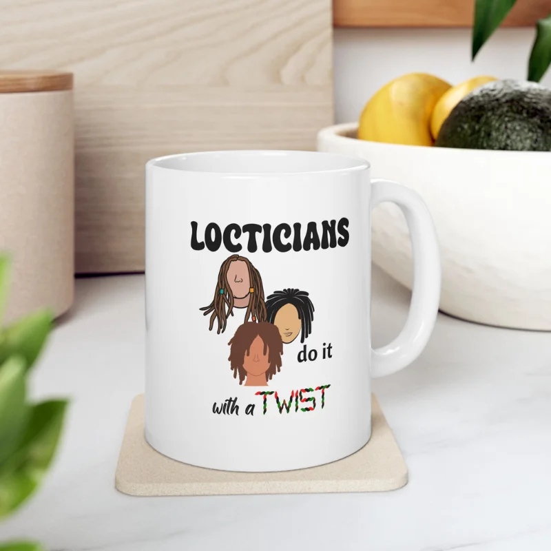 Loctician Glossy Mug