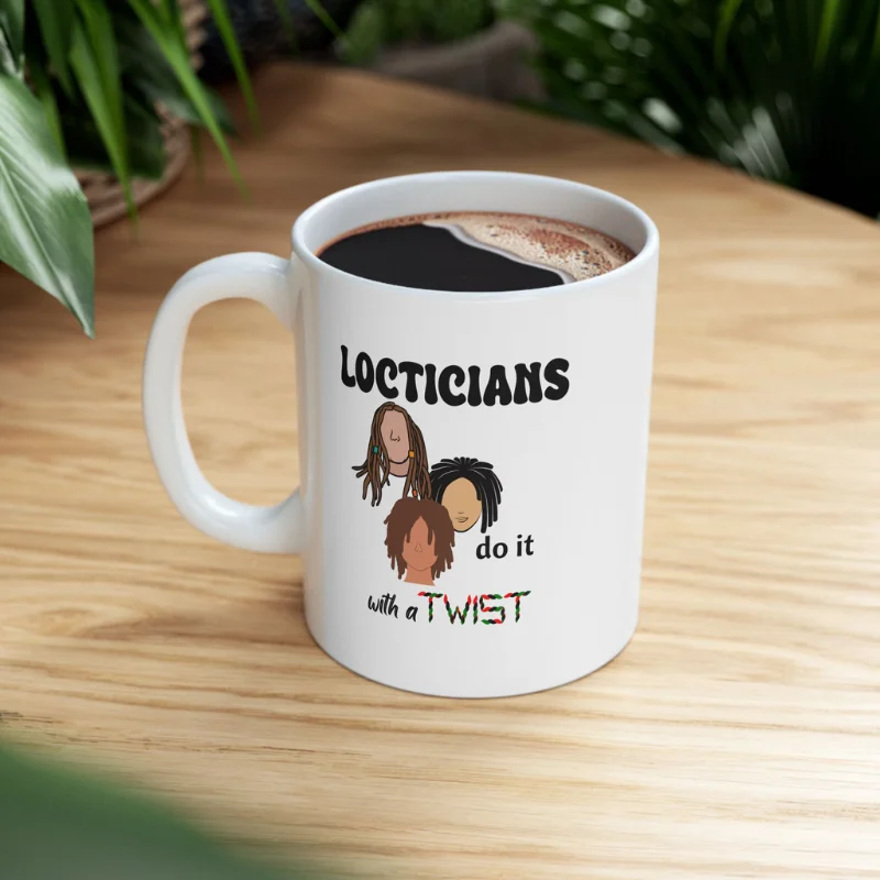 Loctician Glossy Mug - Image 2