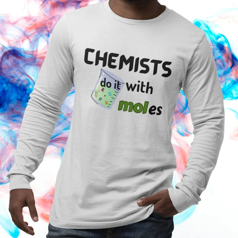 Chemist Long-Sleeve Tee - Moles - Image 2