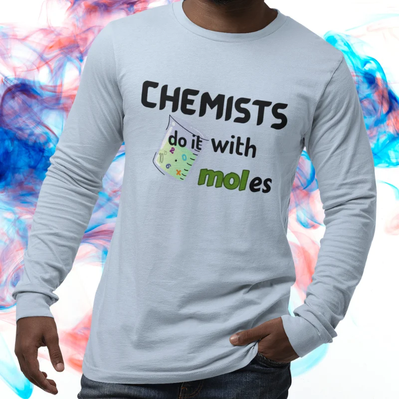 Chemist Long-Sleeve Tee - Moles - Image 3