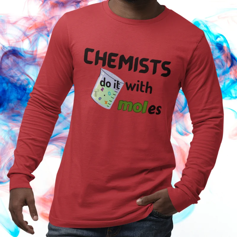 Chemist Long-Sleeve Tee - Moles - Image 5