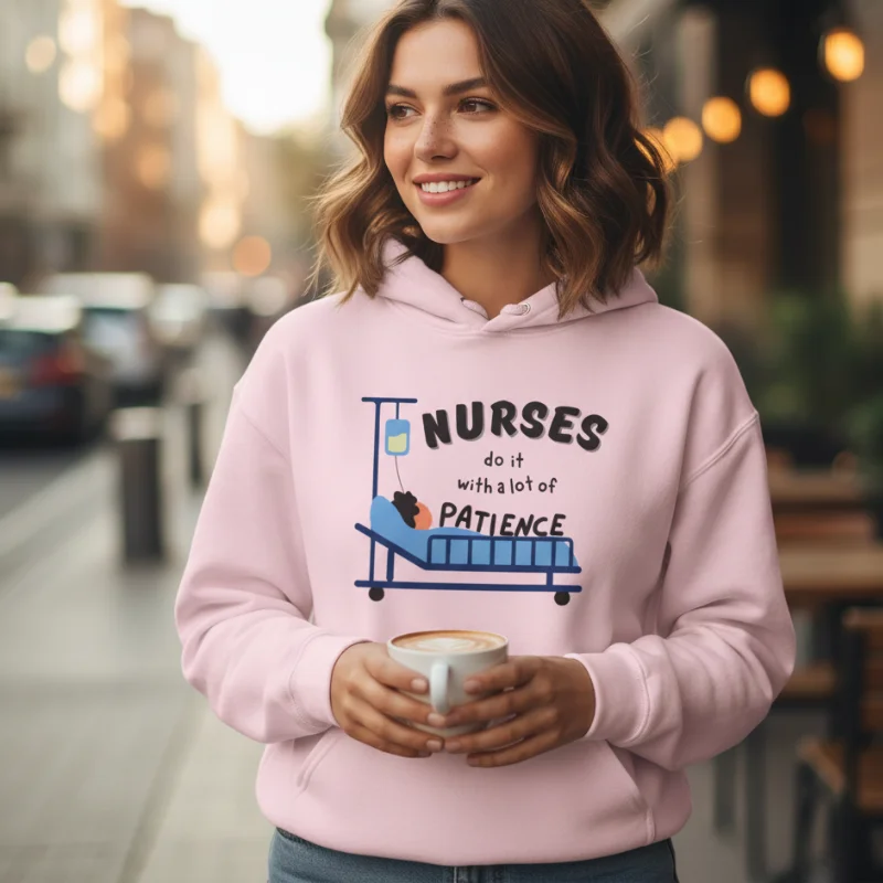 Nurse Hoodie - Image 5