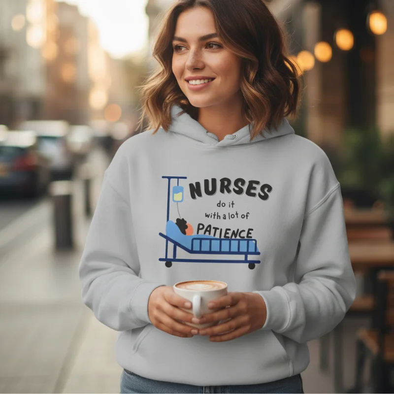 Nurse Hoodie - Image 7