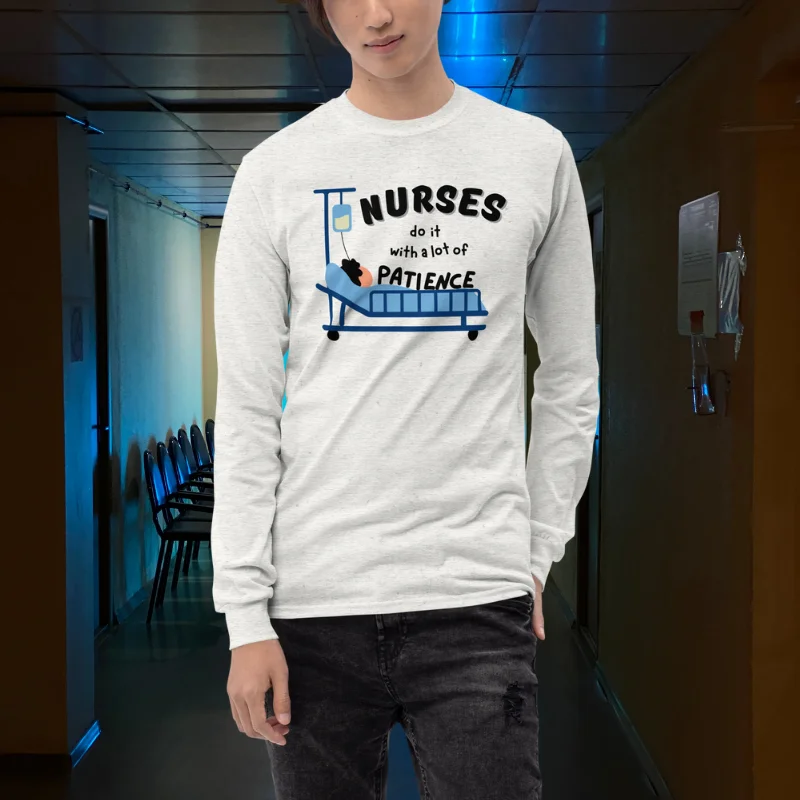Nurse Long-Sleeve Tee - Image 2