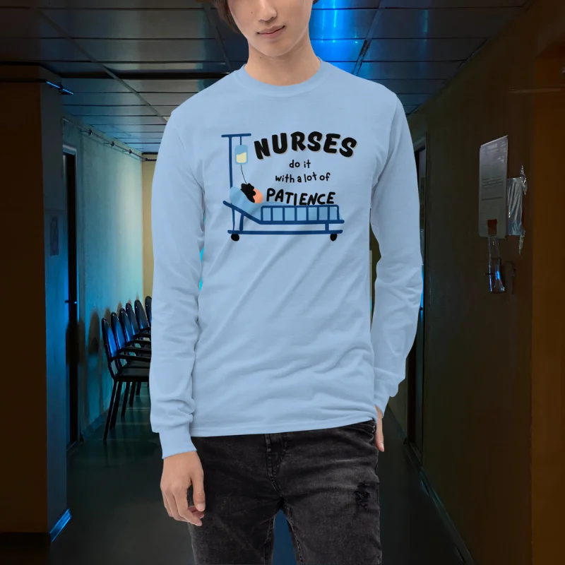 Nurse Long-Sleeve Tee - Image 3