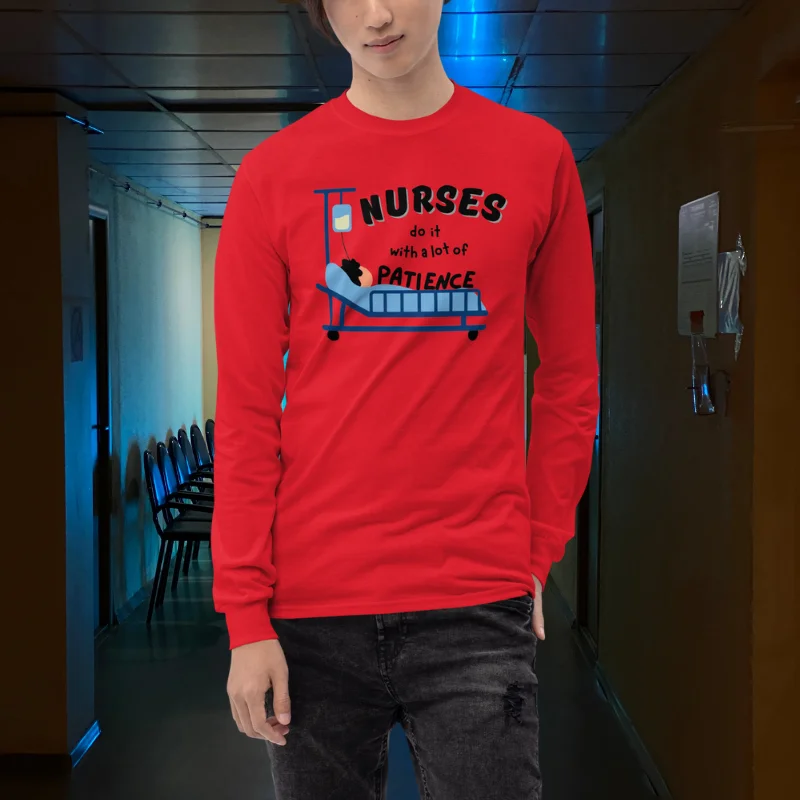 Nurse Long-Sleeve Tee - Image 4