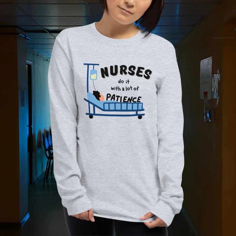 Nurse Long-Sleeve Tee - Image 5