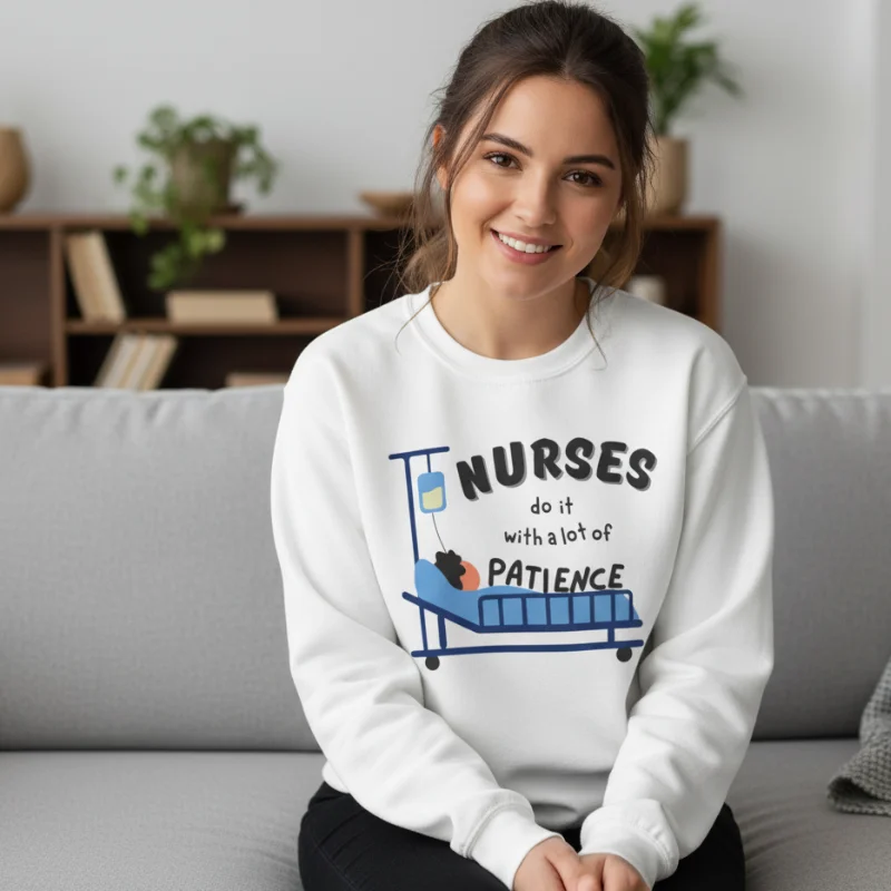 Nurse Sweatshirt - Image 8