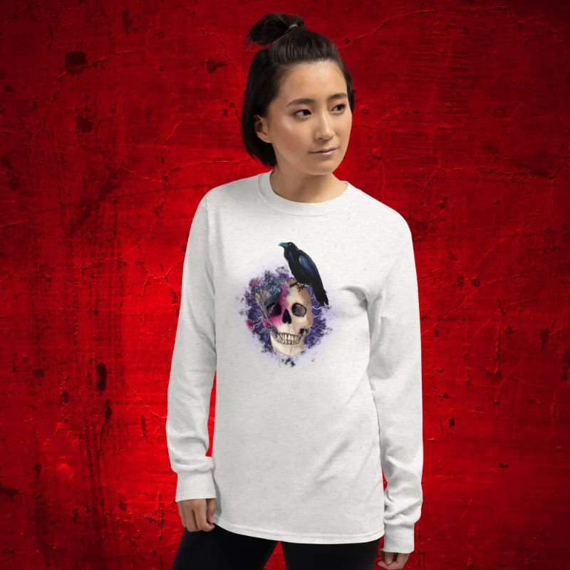 Skull Long-Sleeve Tee - Image 2