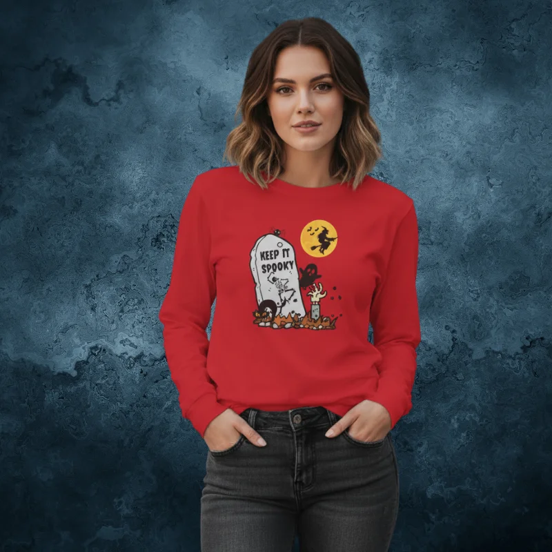 Spooky Long-Sleeve Tee - Image 5