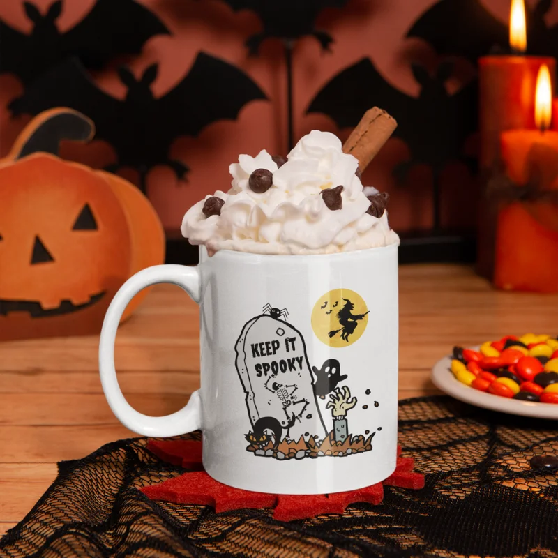 Spooky Glossy Mug