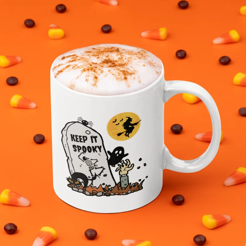 Spooky Glossy Mug - Image 2