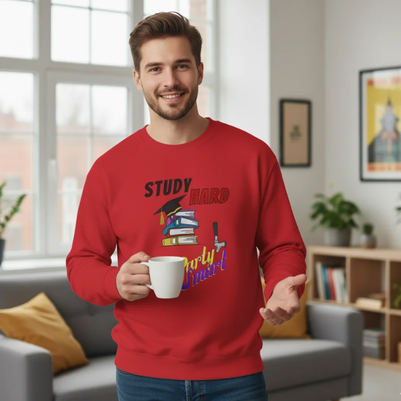 Study-Party Sweatshirt - Image 6