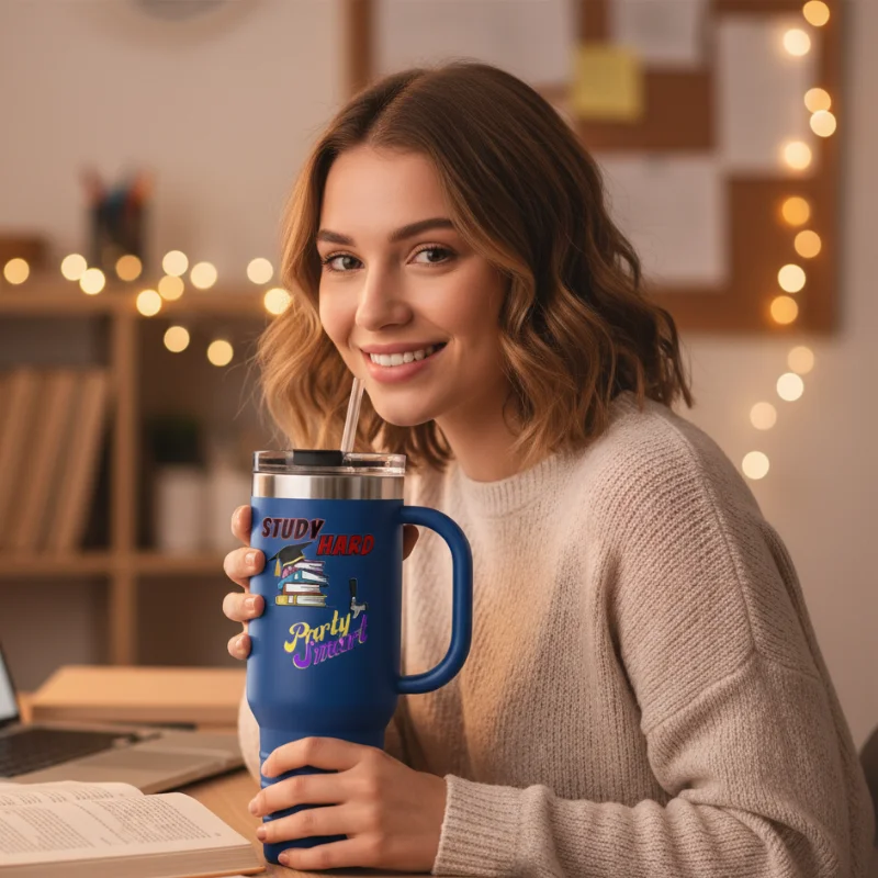 Royal Blue Travel Mug