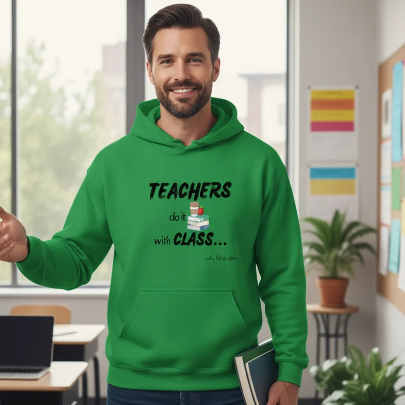 Teacher Hoodie - Image 3